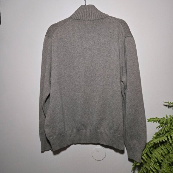 Polo by Ralph Lauren Gray Men's Button Sweater ~ Size XLarge - Picture 4 of 6